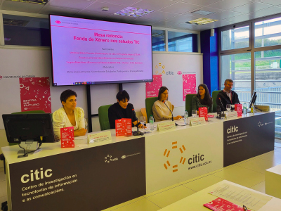 Mesa Redonda cátedra ALDABA-WIB sobre brecha género TIC 